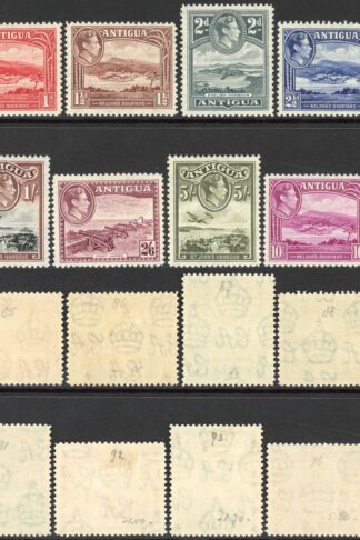 Antigua SG98/109 Set of 12  Fine M/Mint