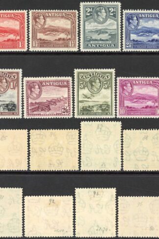 Antigua SG98/109 Set of 12 Fine M/Mint