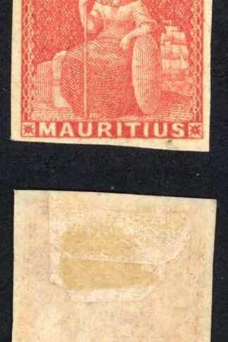 Mauritius SG28 (6d) Vermilion Fine M/Mint