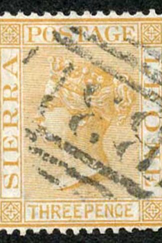 Sierra Leone SG20 3d buff wmk Crown CC perf 14