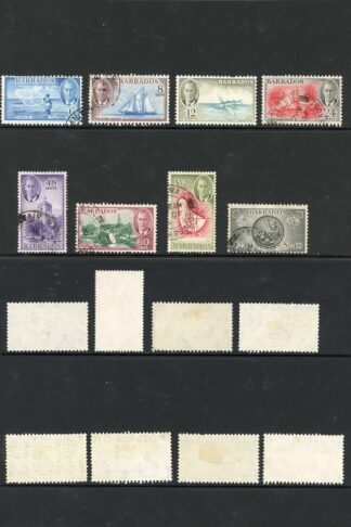 Barbados SG271/82 Set of 12 (12c m/m)