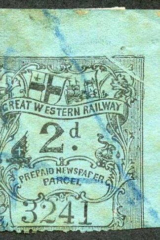 Great Western Railway Parcel stamp (a few creases) Scarce