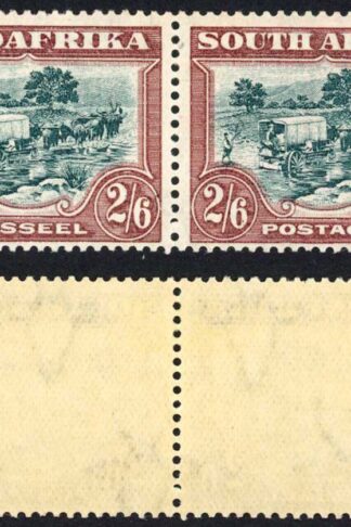 South Africa SG49 1932 2/6 green and brown M/M