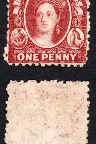 Bahamas SG20 1d Brown-lake wmk Crown CC Perf 12.5 Mint no gum Cat 100 pounds