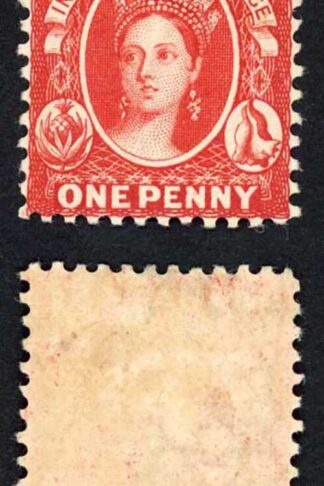 Bahamas SG40 1d Scarlet-Vermilion wmk Crown CA Perf 12.5 M/Mint Cat 60 pounds