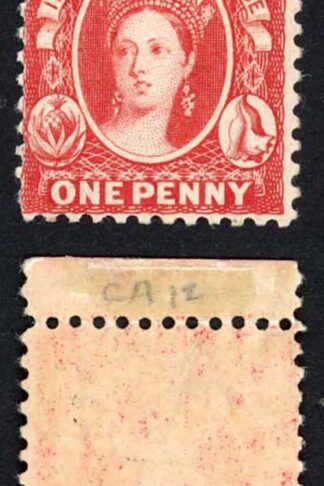 Bahamas SG40 1d Scarlet-Vermilion wmk Crown CA Perf 12.5 M/Mint Cat 60 pounds