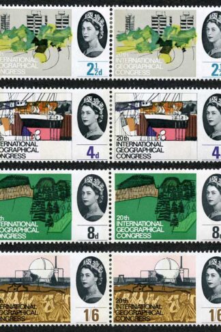 SG651p-4p 1964 Geographical Phos M/M PAIRS