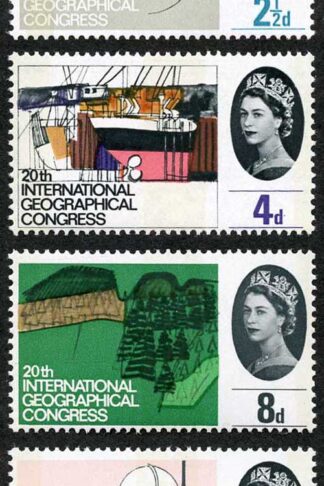 SG651p-4p 1964 Geographical Phos  U/M