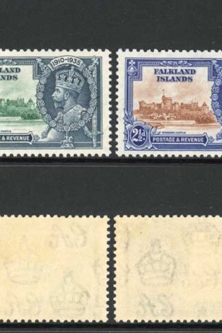 Falkland Is SG139/42 1935 Silver jubilee Very Fine M/Mint