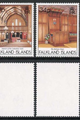Falkland Is SG652-5 Centenary of Christ Church Cathedral Stanley U/M