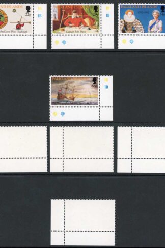 Falkland Is SG661-4 40th Ann of First Sighting of Falkland Is U/M