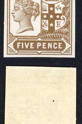 South Australia 1894 5d Colour Trial in Grey Brown no wmk Paper Fresh U/M
