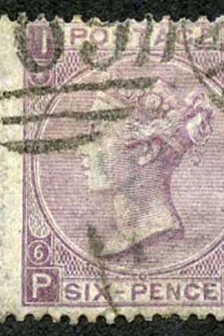SG104 6d lilac wmk spray plate 6 (couple of small creases) Cat 175 pounds