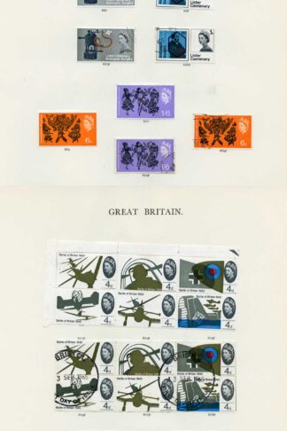 QEII Commems 1960 to 1967 including all the phosphor sets (2)