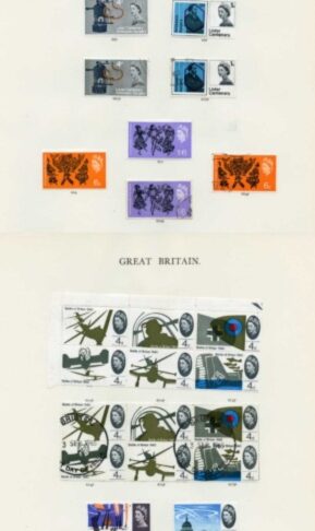 QEII Commems 1960 to 1967 including all the phosphor sets (2)
