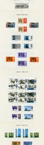 QEII Commems 1960 to 1967 including all the phosphor sets (2)