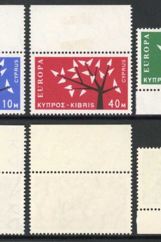 Cyprus SG224/26 1963 Europa Set of 3 M/M
