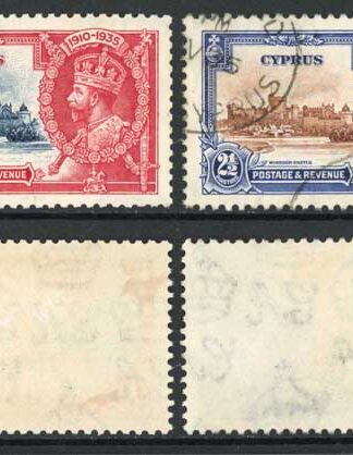 Cyprus SG144/47 1935 Silver Jubilee Set Fine Used