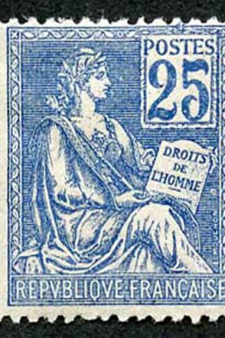 France SG302 1900 25c blue Fresh M/M