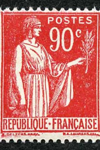 France SG511 1923 90c Red Peace Fresh M/M