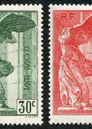 France SG586/7 1937 National Museums Set Fresh M/M