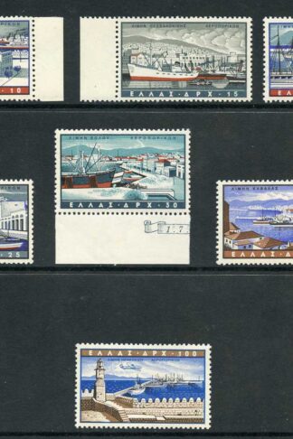 Greece SG784/90 1958 Airports Fine U/M