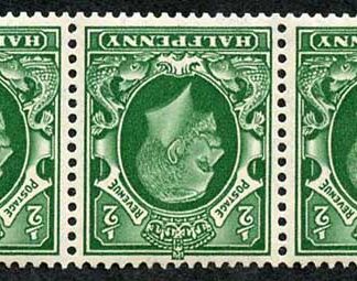SG439Wi 1/2d Photo wmk INVERTED U/M Strip