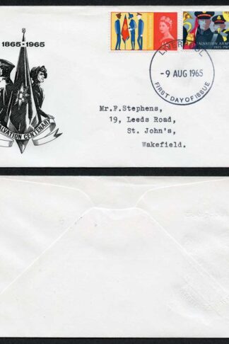 SG665p-6p 1965 S. Army phos illustrated First Day Cover