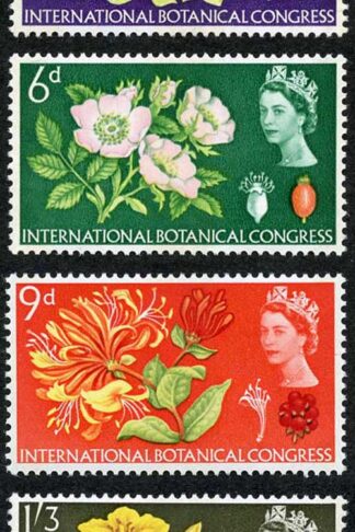 SG655p-8p 1964 Botanical Phosphor Set U/M