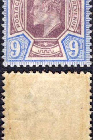 SG250 9d Dull purple and ultramarine DLR U/M (gum a bit toned)