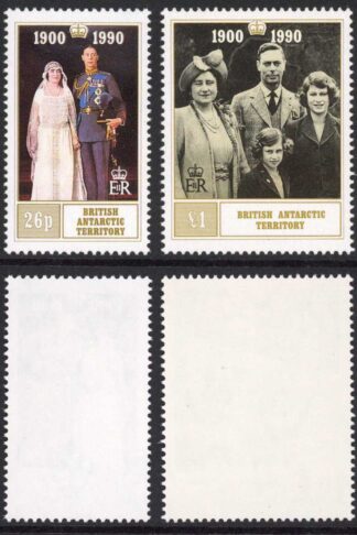 BAT SG186/7 Queens 90th Birthday Set U/M