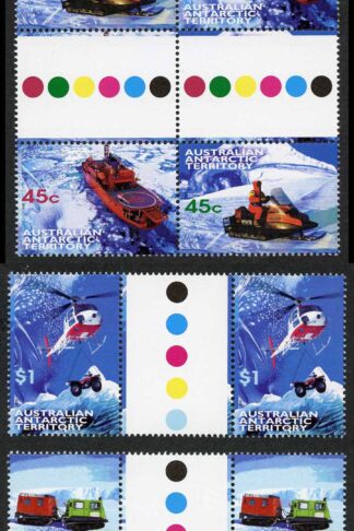 AAT SG122/5 1998 Transport Set of 4 in U/M Gutter Pairs