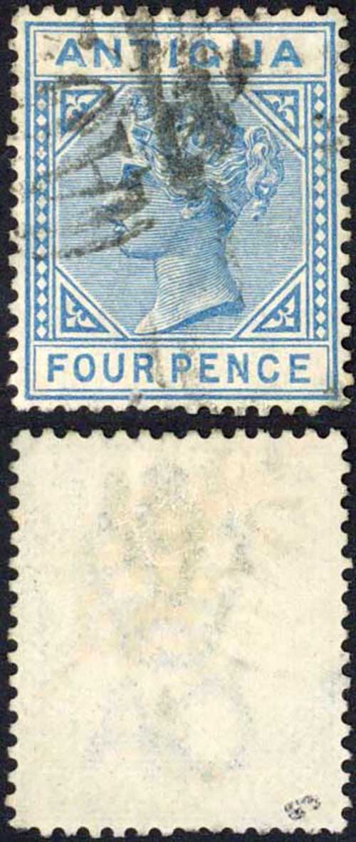 Antigua SG21/3 Set of 3 Wmk Crown CA Perf 14 Cat 88 pounds