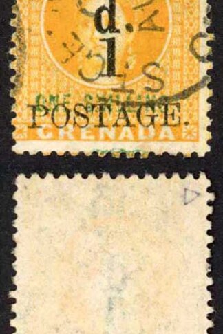 Grenada SG30/6 1883 Set of 7 fine used