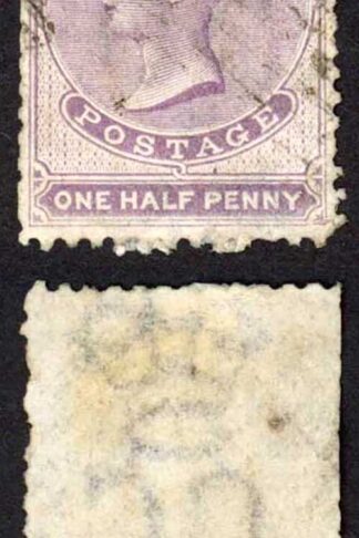 Ceylon SG48 1/2d Dull Mauve Wmk Crown CC Used