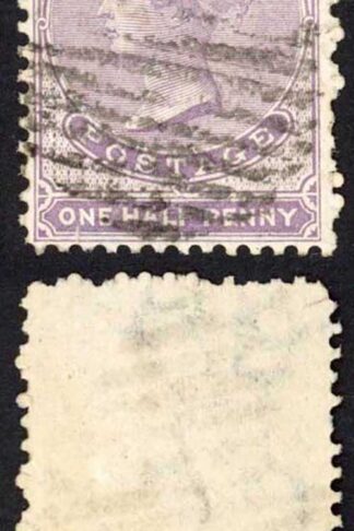 Ceylon SG48 1/2d Dull Mauve Wmk Crown CC Used