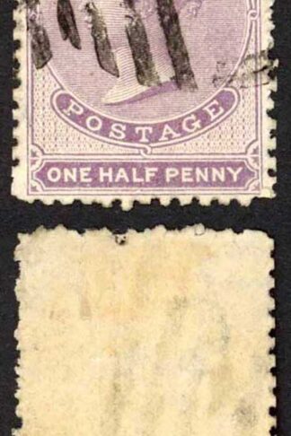 Ceylon SG48 1/2d Dull Mauve Wmk Crown CC Used