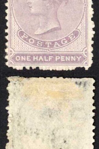 Ceylon SG48 1/2d Dull Mauve Wmk Crown CC M/M