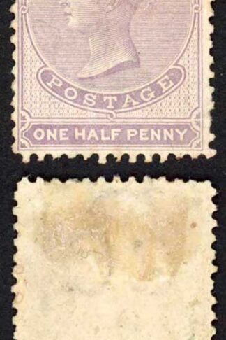 Ceylon SG48 1/2d Dull Mauve Wmk Crown CC M/M