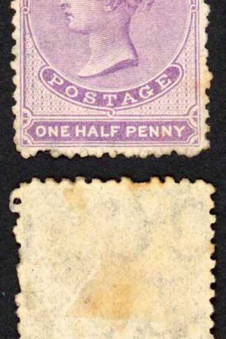 Ceylon SG48c 1/2d Mauve Wmk Crown CC M/M