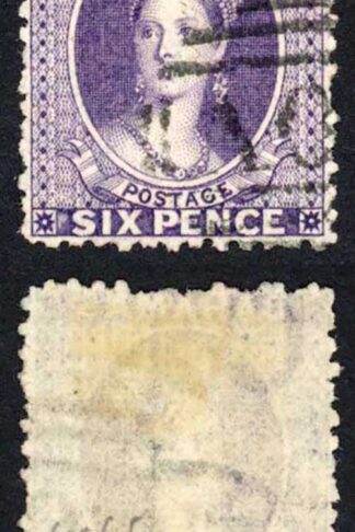 Bahamas SG30 6d Lilac Wmk Crown CC Used