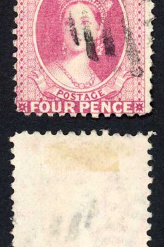 Bahamas SG41 4d Rose Perf 12 Wmk Crown CA Used