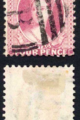 Bahamas SG41 4d Rose Perf 12 Wmk Crown CA Used