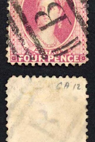 Bahamas SG41 4d Rose Perf 12 Wmk Crown CA Used