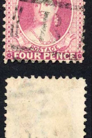 Bahamas SG41 4d Rose Perf 12 Wmk Crown CA Used
