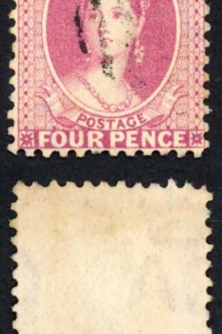 Bahamas SG41 4d Rose Perf 12 Wmk Crown CA Used