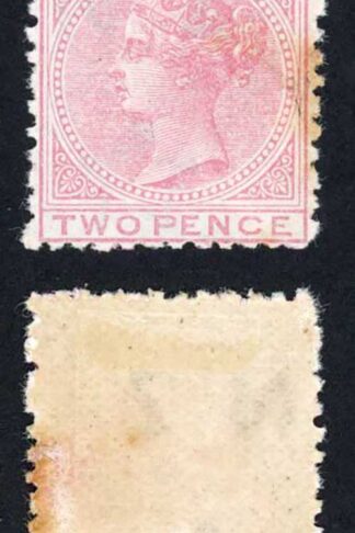New Zealand SG153 2d Rose Perf 12.5 Average mint Cat 150 pounds