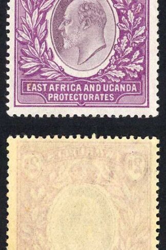 KUT KEVII 2r dull and bright purple wmk Crown CC