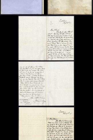 Zululand Collection of FIVE ORIGINAL DOCUMENTS