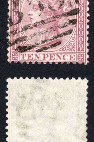 Mauritius SG67 10d maroon Wmk Crown CC Cat 60 Pounds